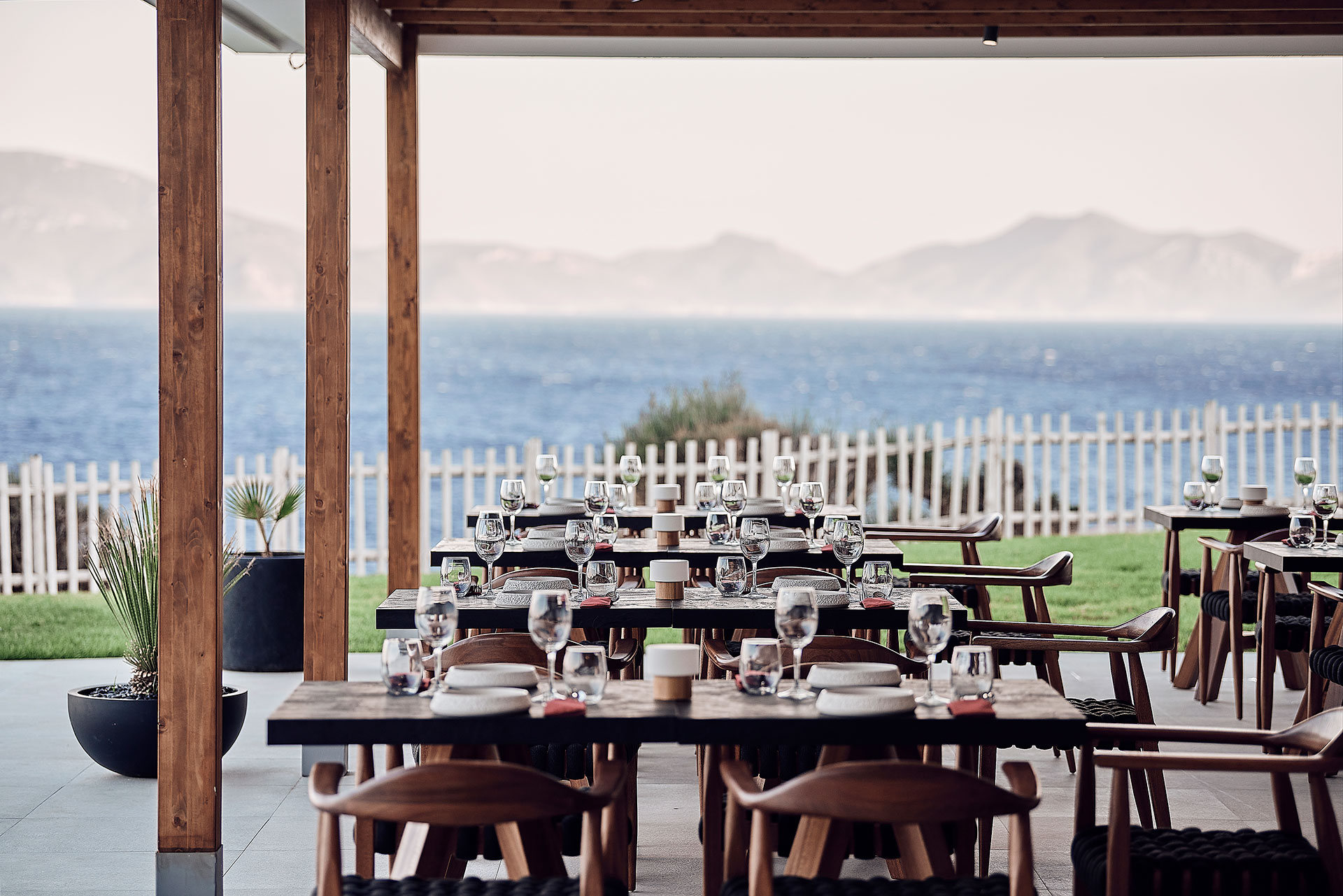 
Asian restaurant tables and chairs