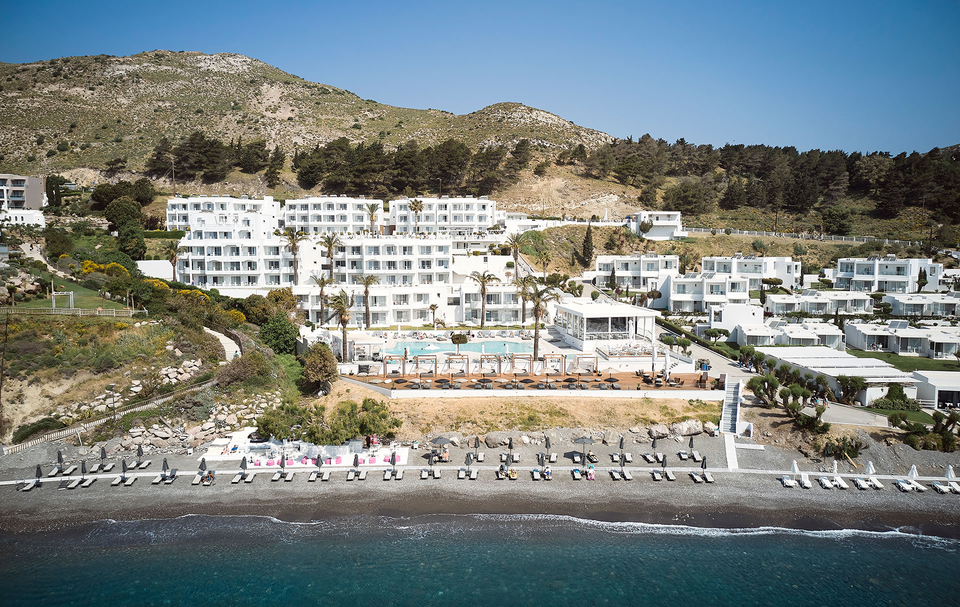 
Dimitra Beach front view