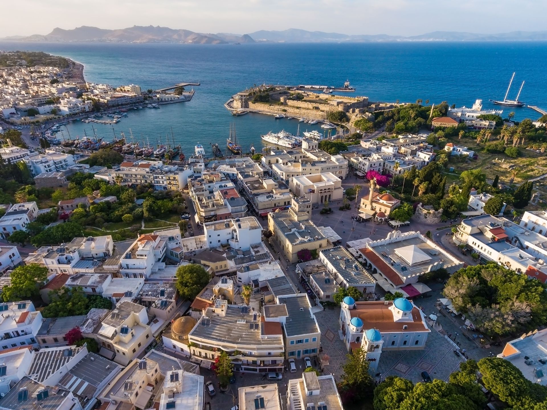 
The city of Kos